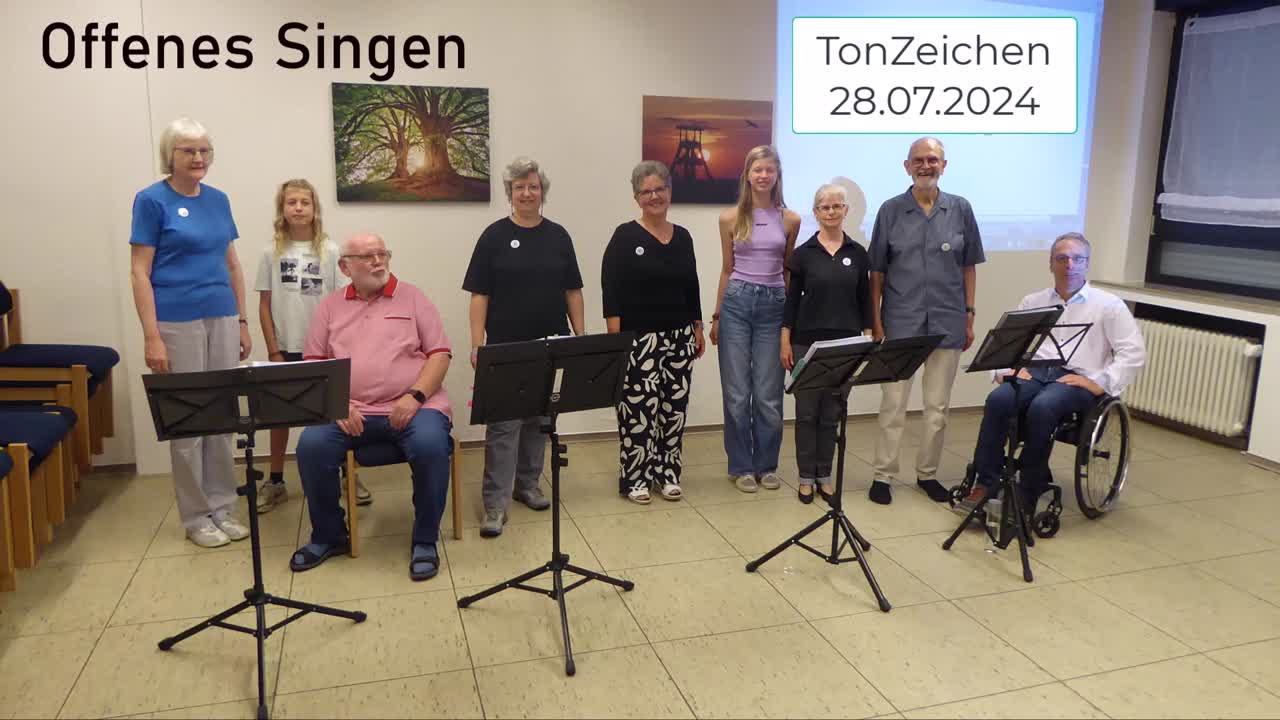 Videoaufnahme von TonZeichen